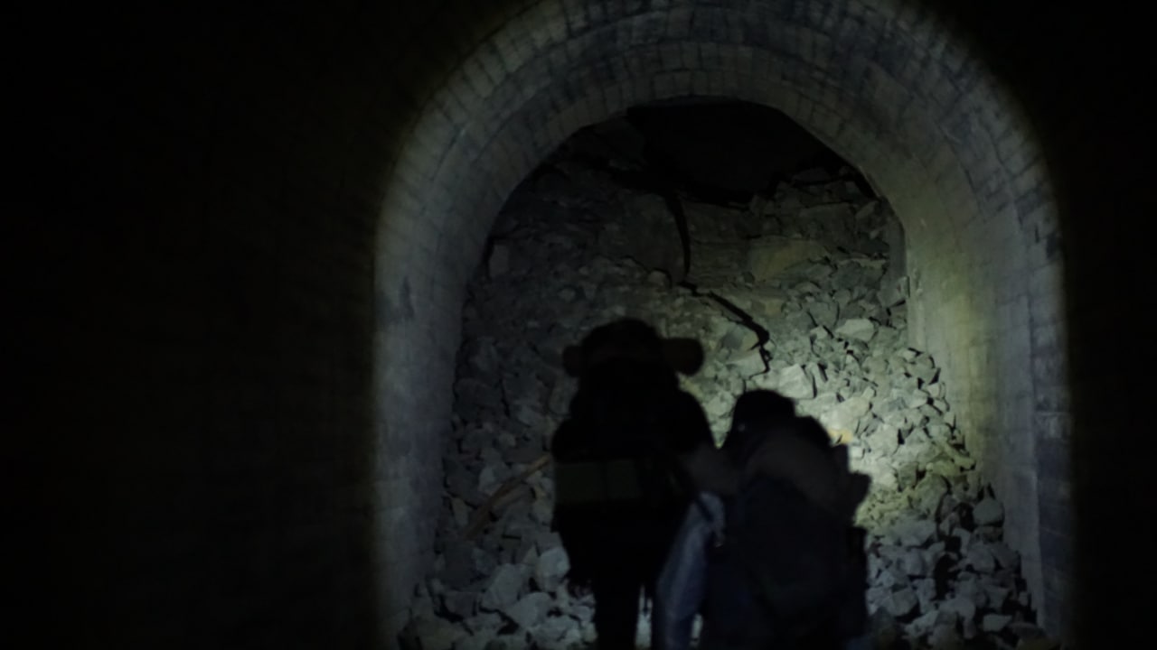 眠月線－崩塌處