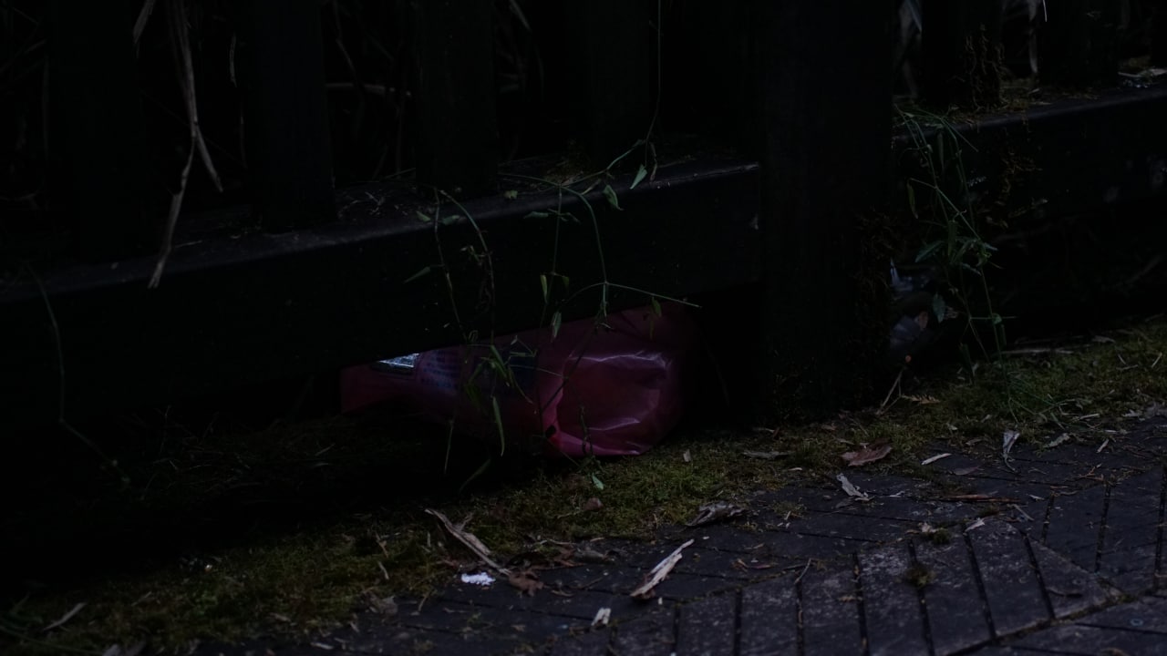 眠月線－垃圾袋！