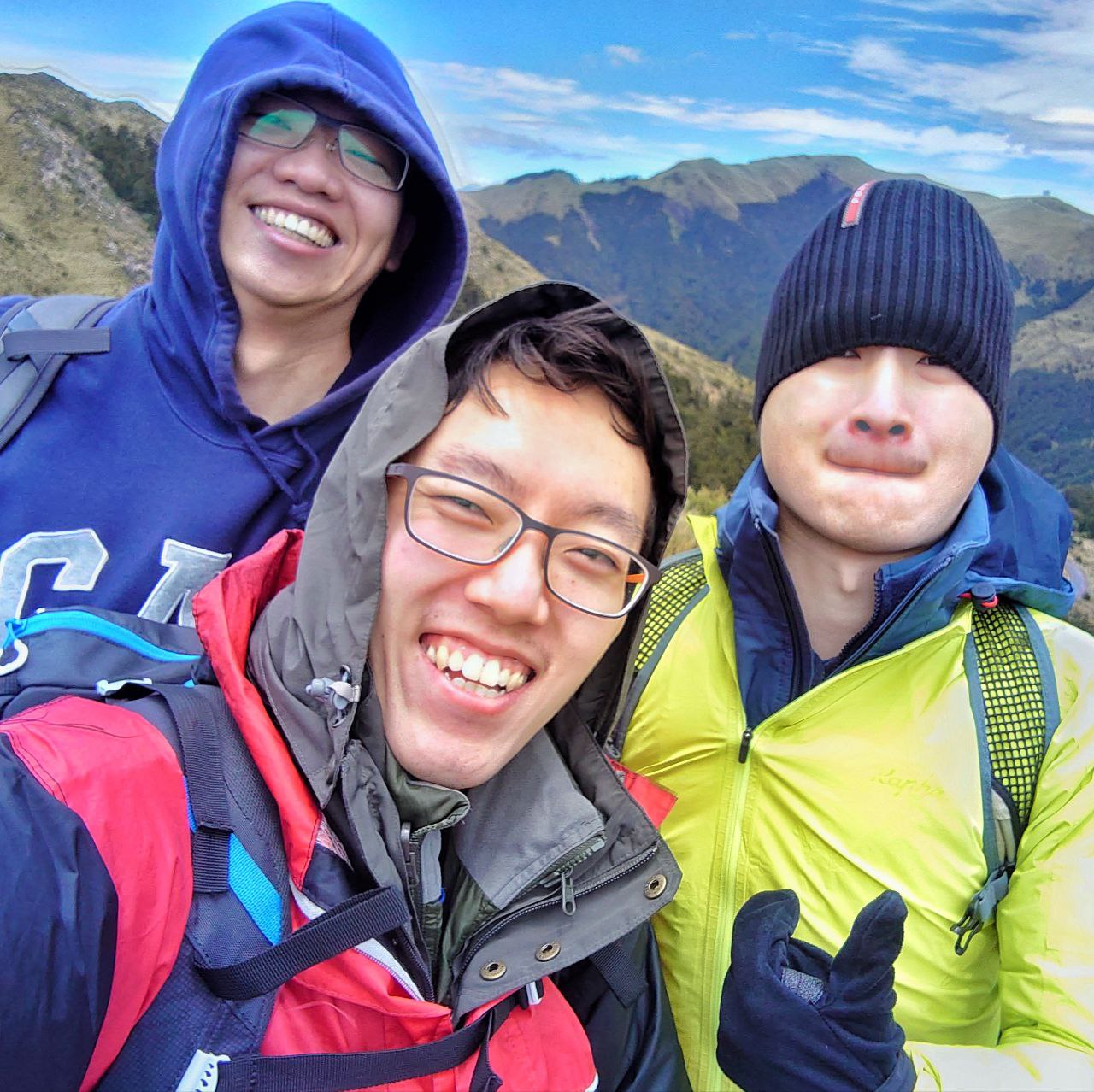 這合歡山的風真的很大啊