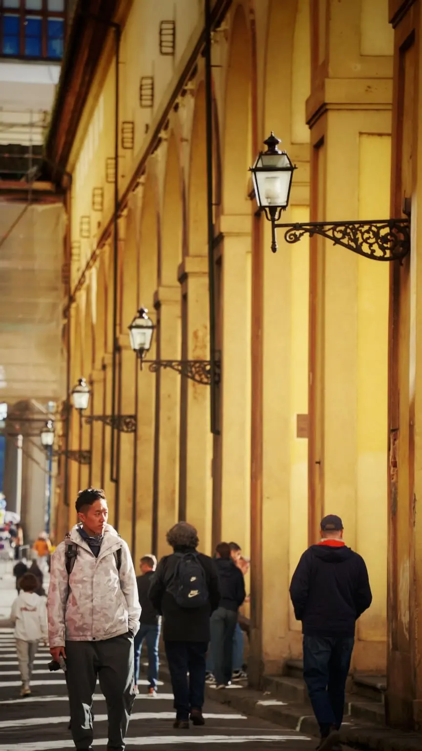 我與老橋旁斜陽